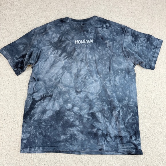 The Mountain Tie Dye T Shirt Four Running Horses Graphic Print XL - Picture 4 of 8